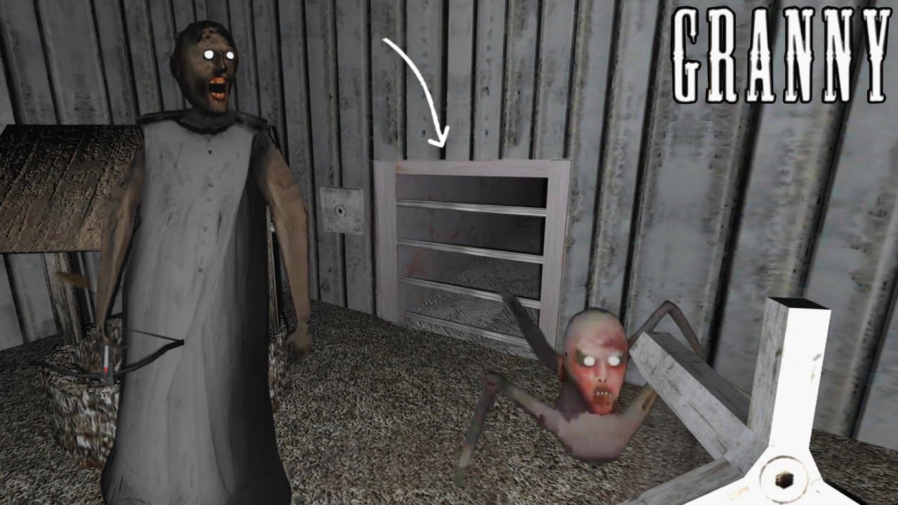 New Tunnel Escape with Special Key and New Enemies in Granny Update