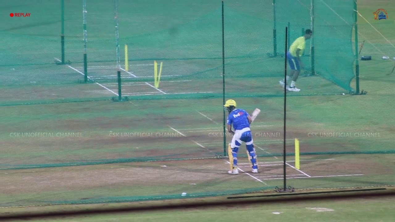 REPLAY and Q&A: OLD Videos CSK Practice session in Navalur |  Dhoni | Ruturaj | IPL 2025 | 💛