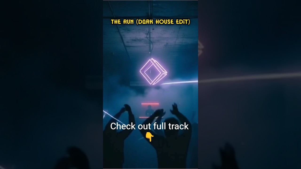 The Run (dark house edit) 🎧🎵#DarkHouse #DeepTech#ElectronicMusic #MelodicTechno#WarehouseVibes