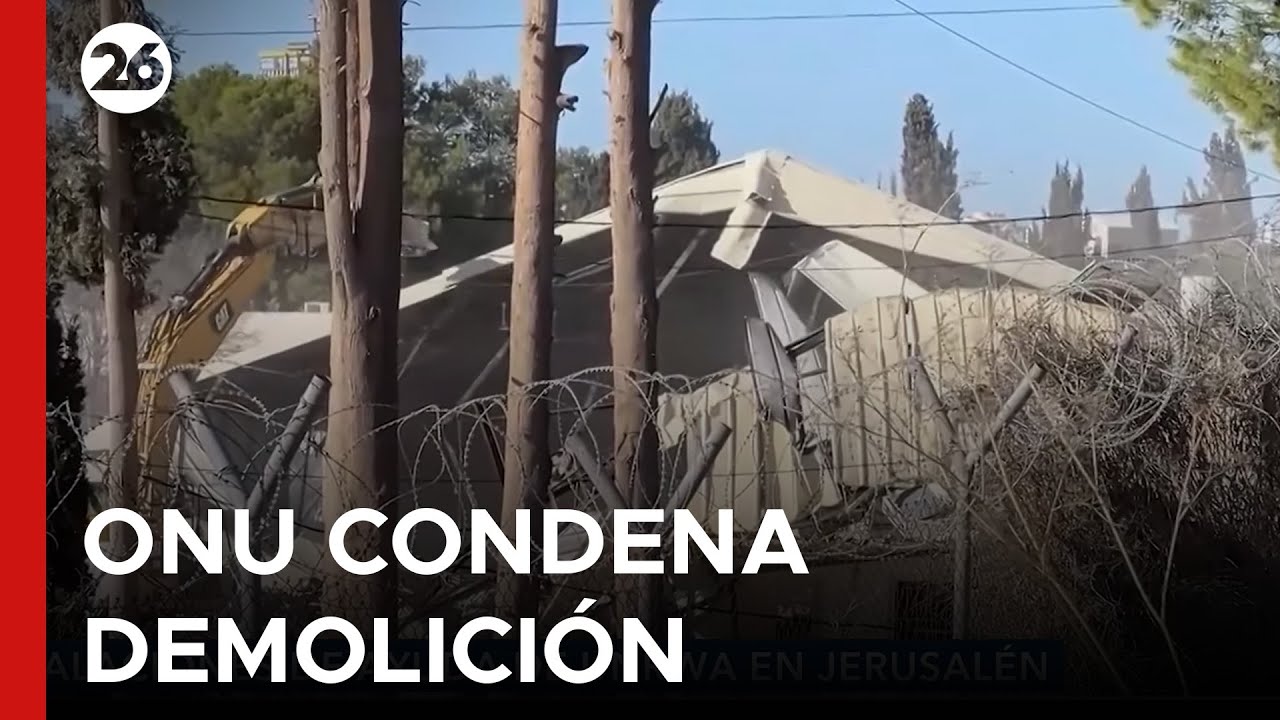🇮🇱 CHOQUE DIPLOMÁTICO | La ONU califica de “ataque sin precedentes” la demolición en Jerusalén