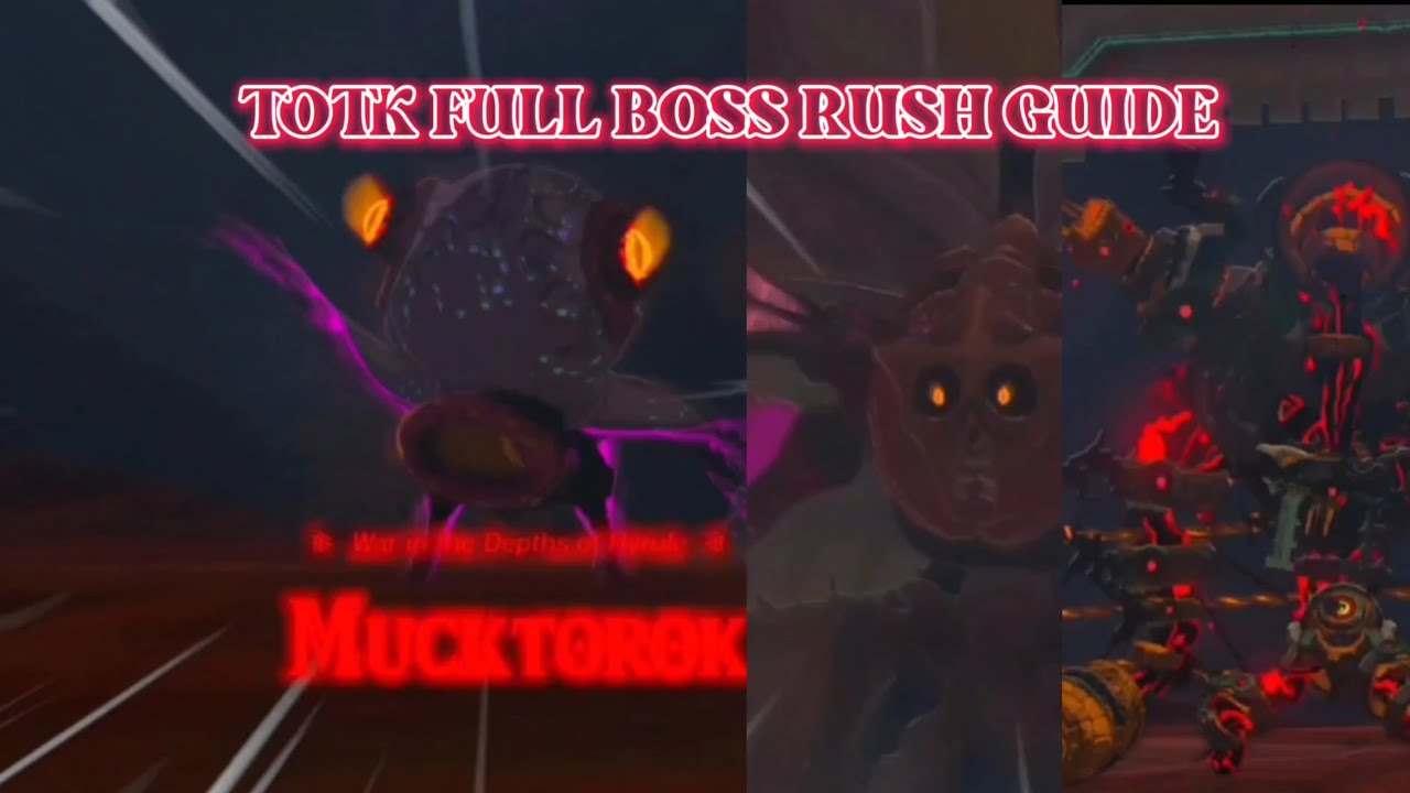 totk full boss rush tutorial (easy guide)