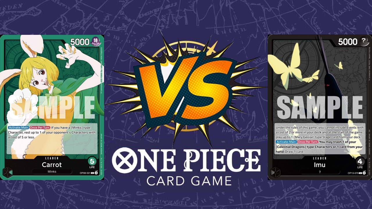 One Piece TCG Round 4 Carrot vs Imu