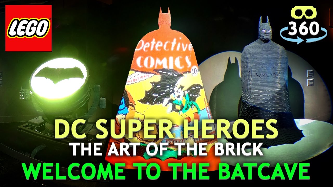 Lego DC Super Heros 360&ordm; 4K Virtual Reality - BATMAN - #VR #360Video