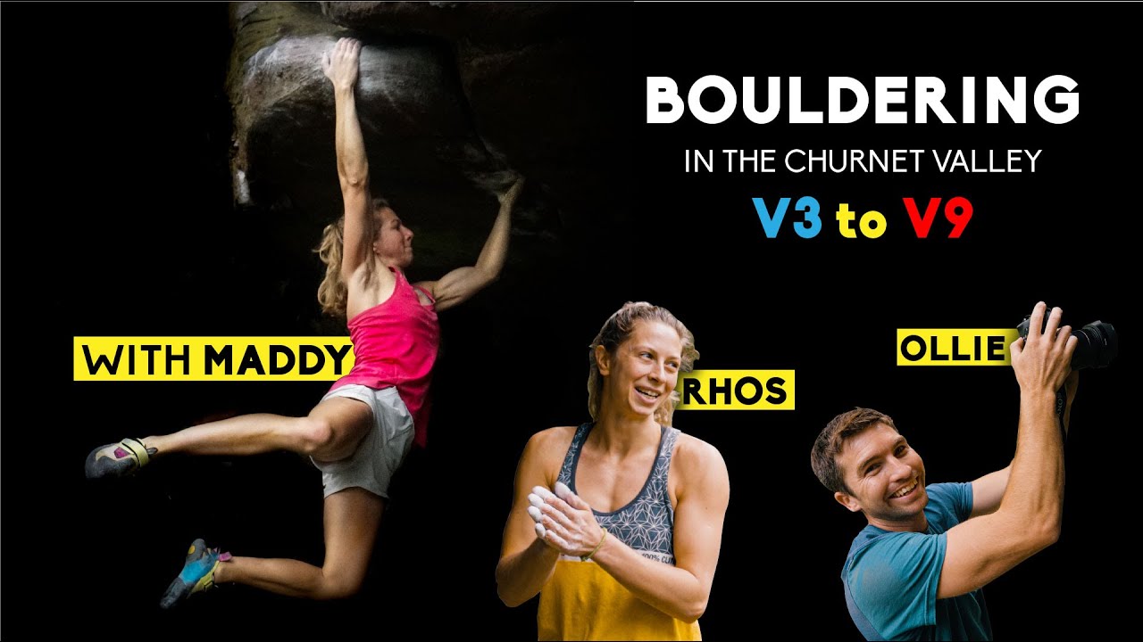 Churnet Bouldering - V4 to V9 | Lattice Training