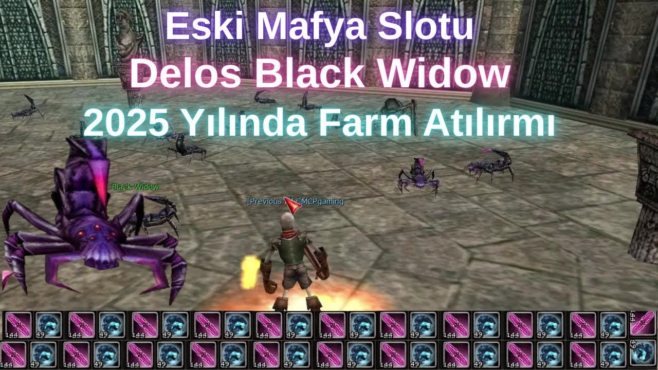 2025’te Delos Black Widow Farmı Yapılır mı? Ne Kazandık ? #knightonlinefarm #knightonline #mmorpg