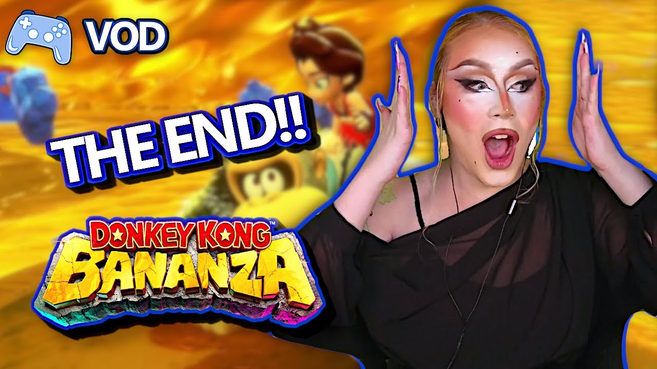 Getting 100% Completion in Donkey Kong Bananza (Stream #4, STORY ENDING!!)
