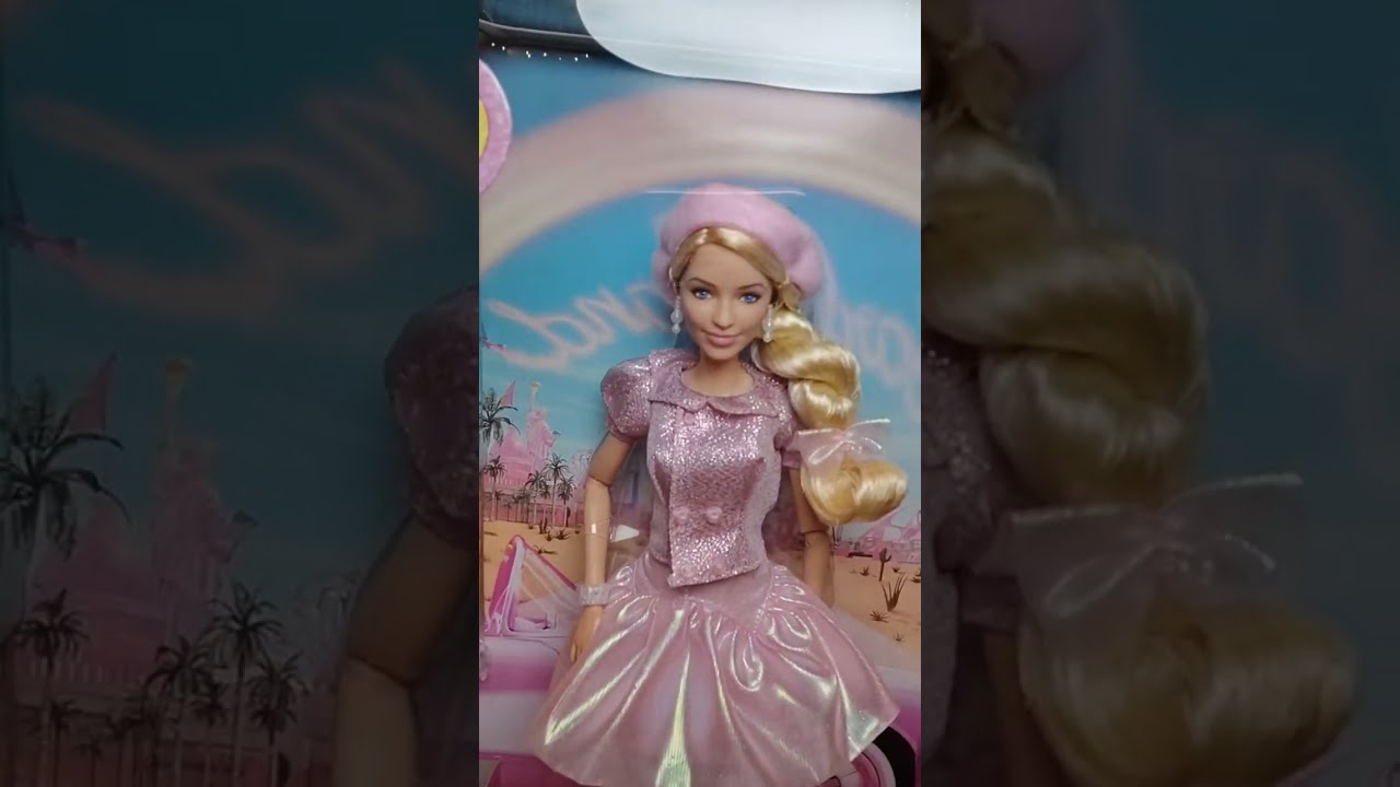 💖 BARBIE THE MOVIE PINK BERET DOLL 💞