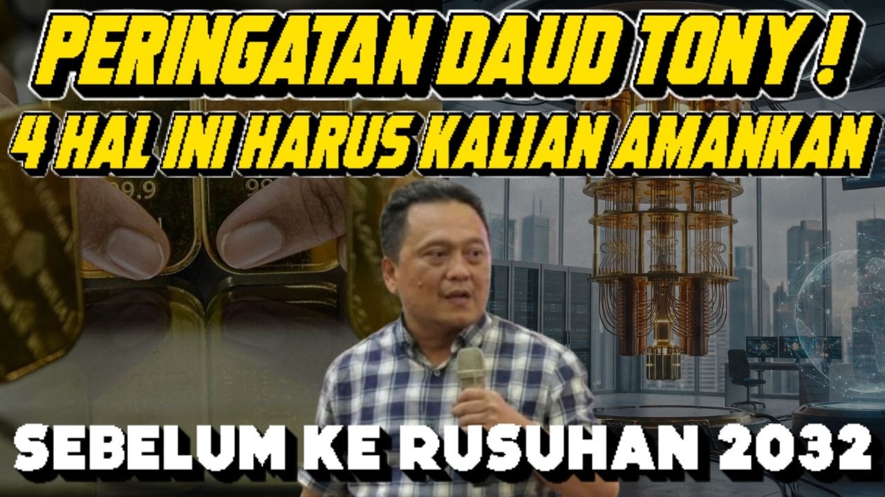#daudtony PERINGATAN ! 4 Hal Ini Harus Kalian Lakukan Sebelum Ke Kacauan 2032 Tiba