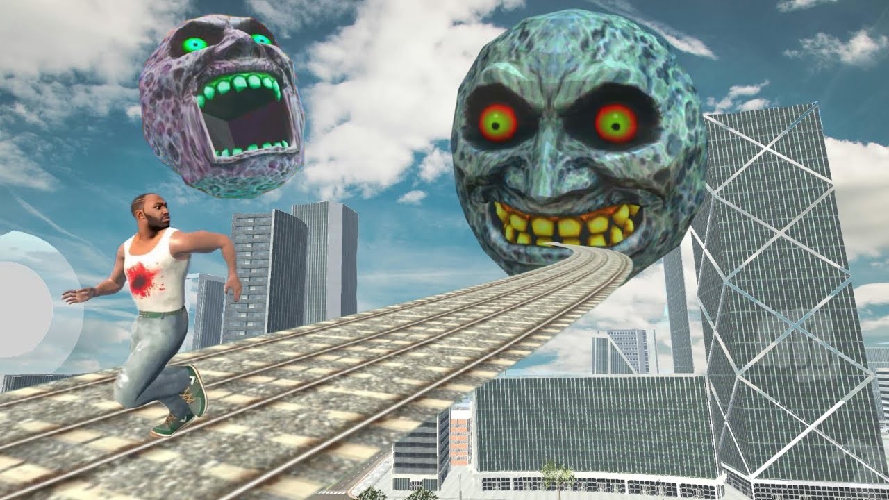 Franklin Become Avangers Super Hero To Fight Colourful Moon Mask 🥴 || Indian Bike Driving 3D 🥶!!