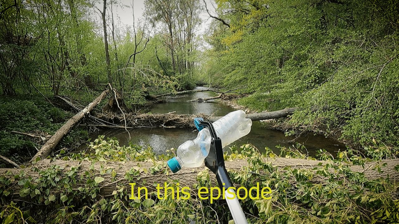 Cleaning a river | Pick up trash!