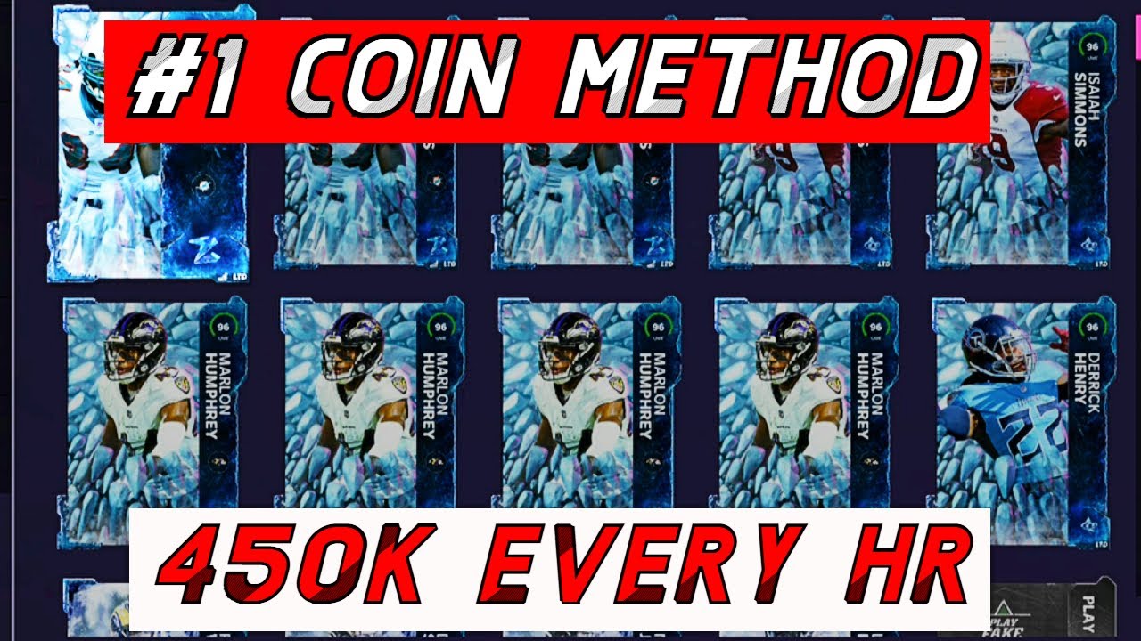 #1 COIN METHOD! TURN 200K TO 500K ASAP! MADDEN 22 INSANE COIN MAKING METHOD