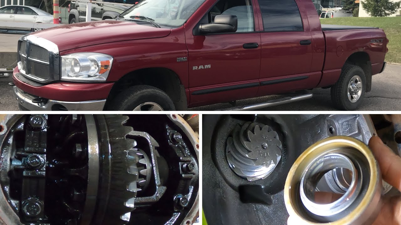 How to replace FRONT AXLE SEAL on RAM 2500 quick and easy