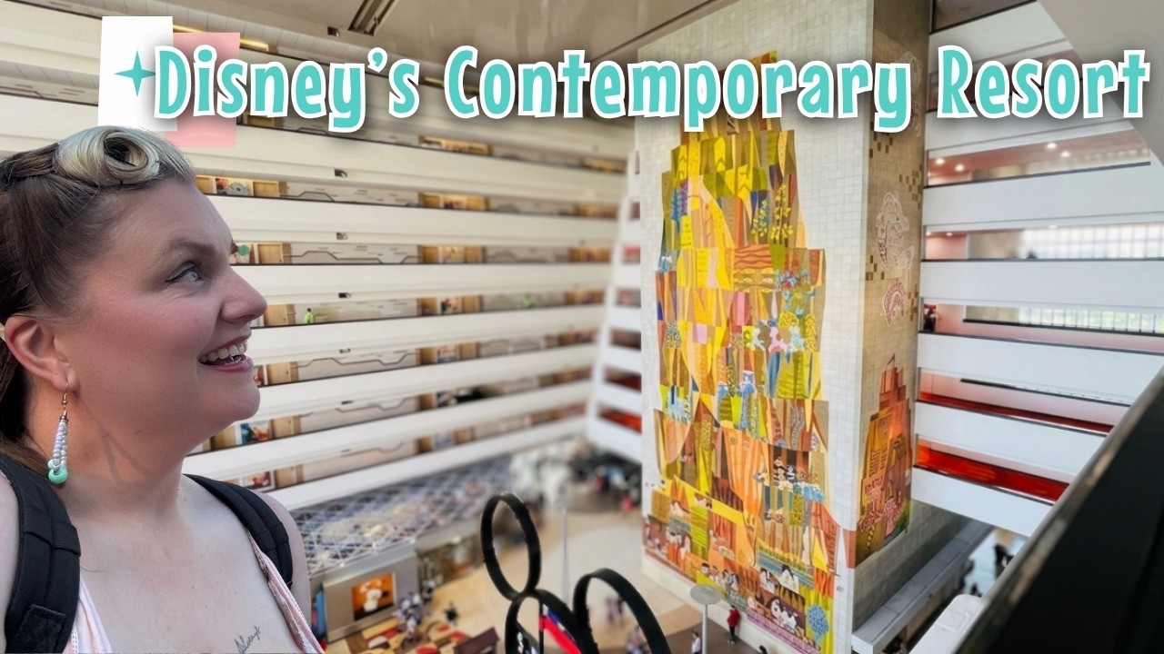 Полный обзор отеля Disney's Contemporary Resort | Номера, рестораны, монорельс и стоит ли он свои...