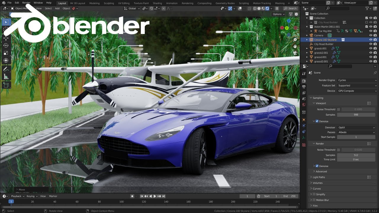 Transportation | Best Vehicles Addon for Blender