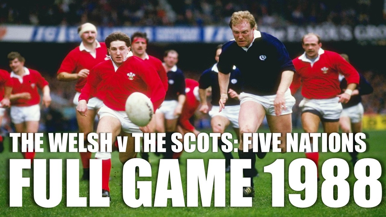Wales v Scotland | 1988 Five Nations | Full Game