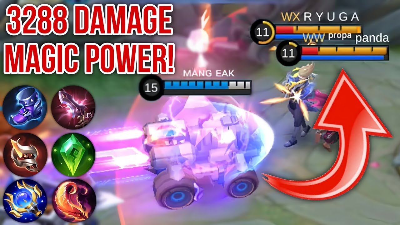BUILD JOHNSON MAGE DAMAGE❗SEKALI TABRAK AUTO SEKARAT❗