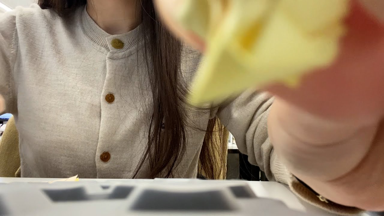 회사에서 진짜몰래 asmr하기2