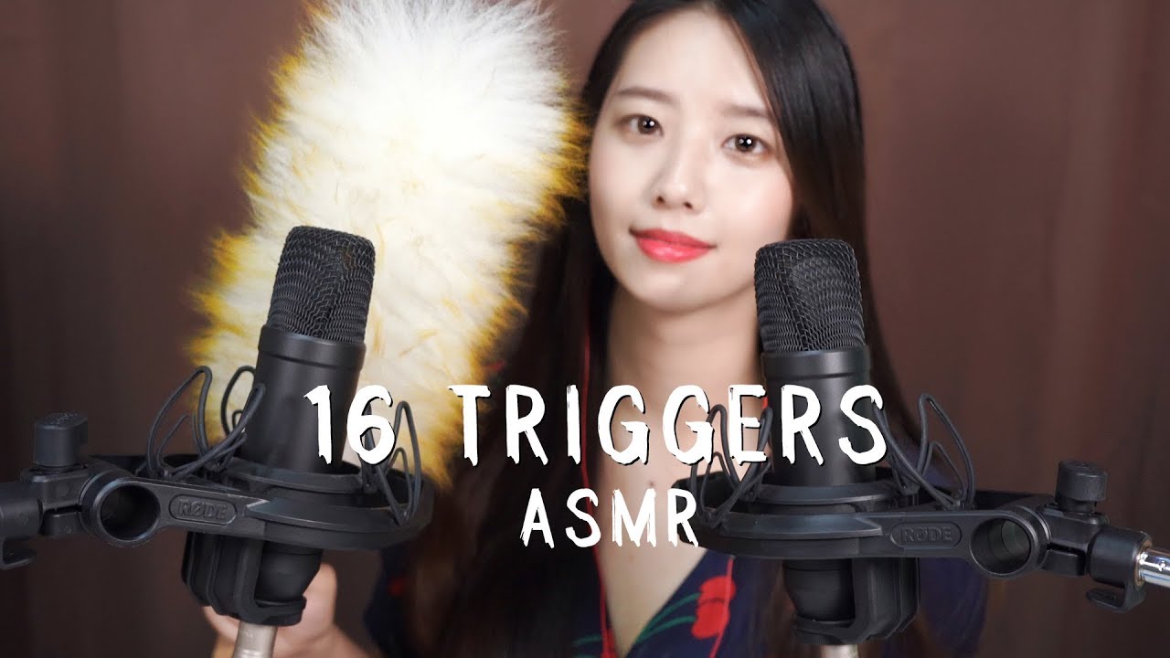 Newly mic testing ASMR [mouth sounds,triggers world,tapping,brushing]suna asmr