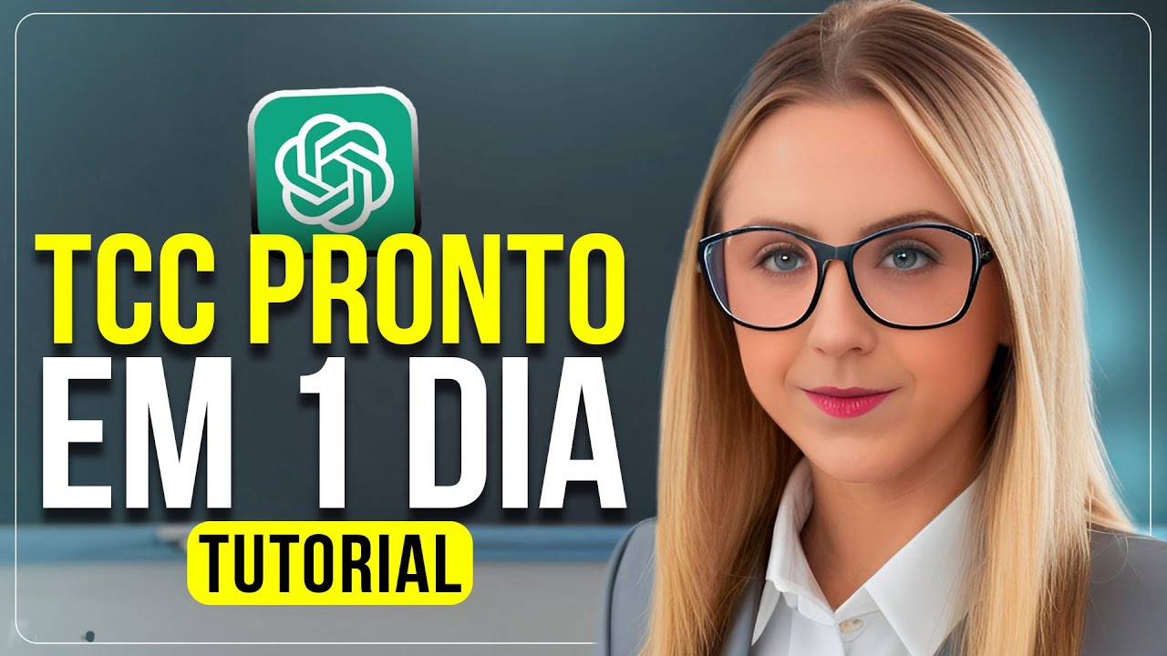 TCC COMPLETO usando o ChatGPT 2026 | TUTORIAL | RÁPIDO E FÁCIL