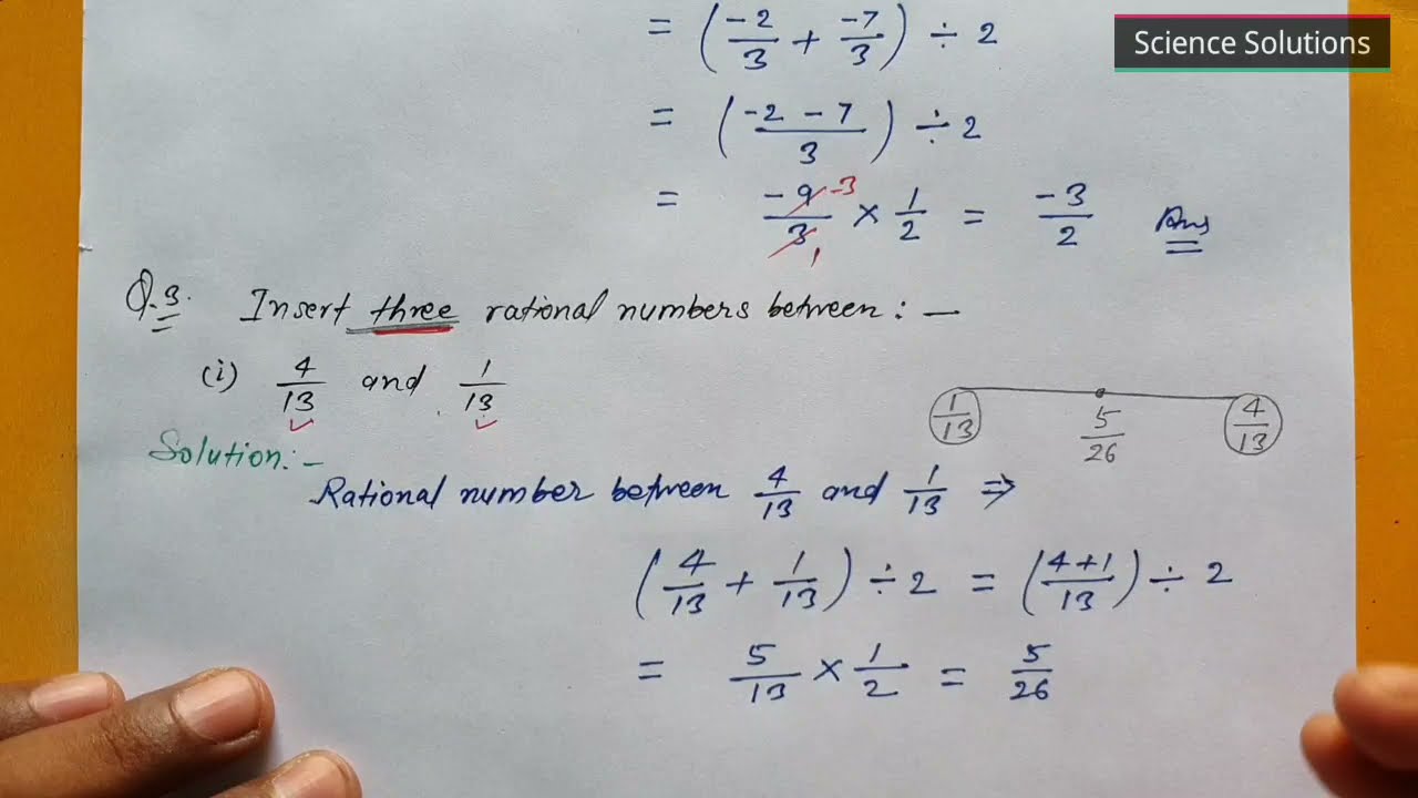 DAV class 7 maths chapter 2 worksheet 6 Q.N. 3 & 4