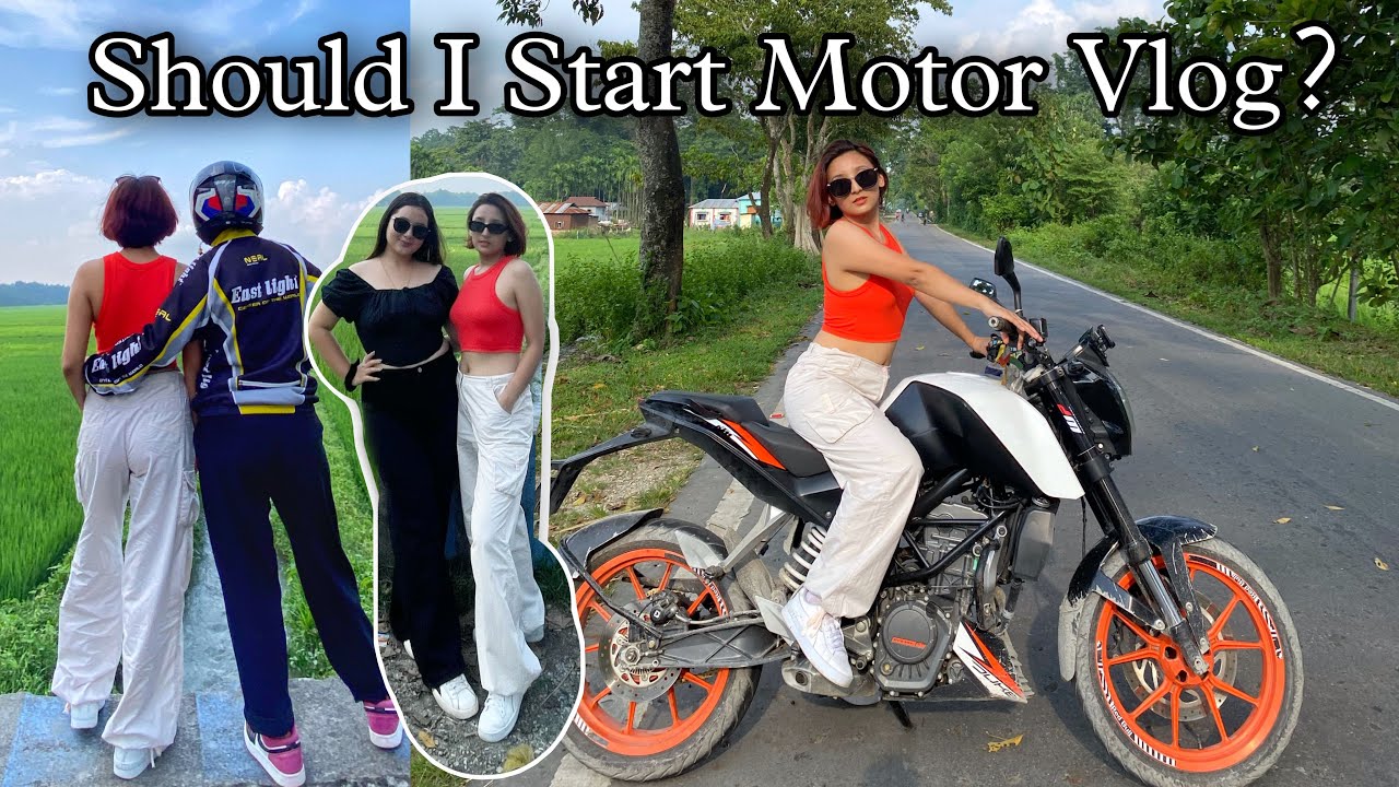 Should I start Motor Vlog?😱Riding with @kusumghishing7618 😍Jaigoan Dairies✌️Beauty of Jaigoan❤️