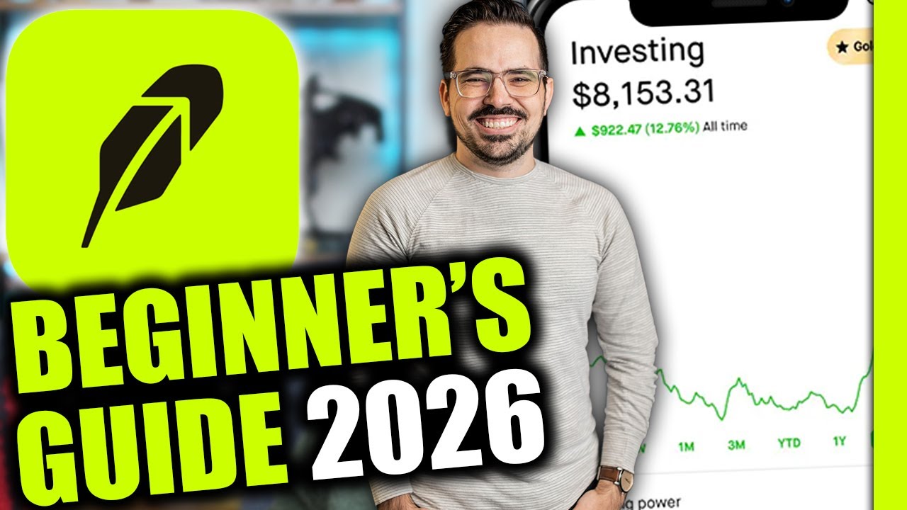 Robinhood Beginner's Guide 2026 | Full Guide w/Timestamps + Free Stock