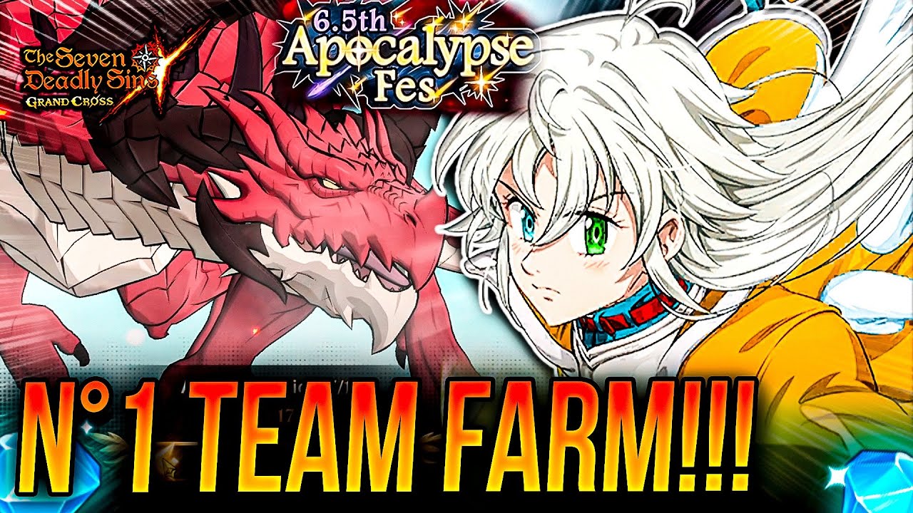 &iexcl;NUEVO! DRAG&Oacute;N ROJO BOSS FARM 📈 6.5 ANIVERSARIO TRISTAN TEAM! 🙂 | Seven Deadly Sins: Grand Cross