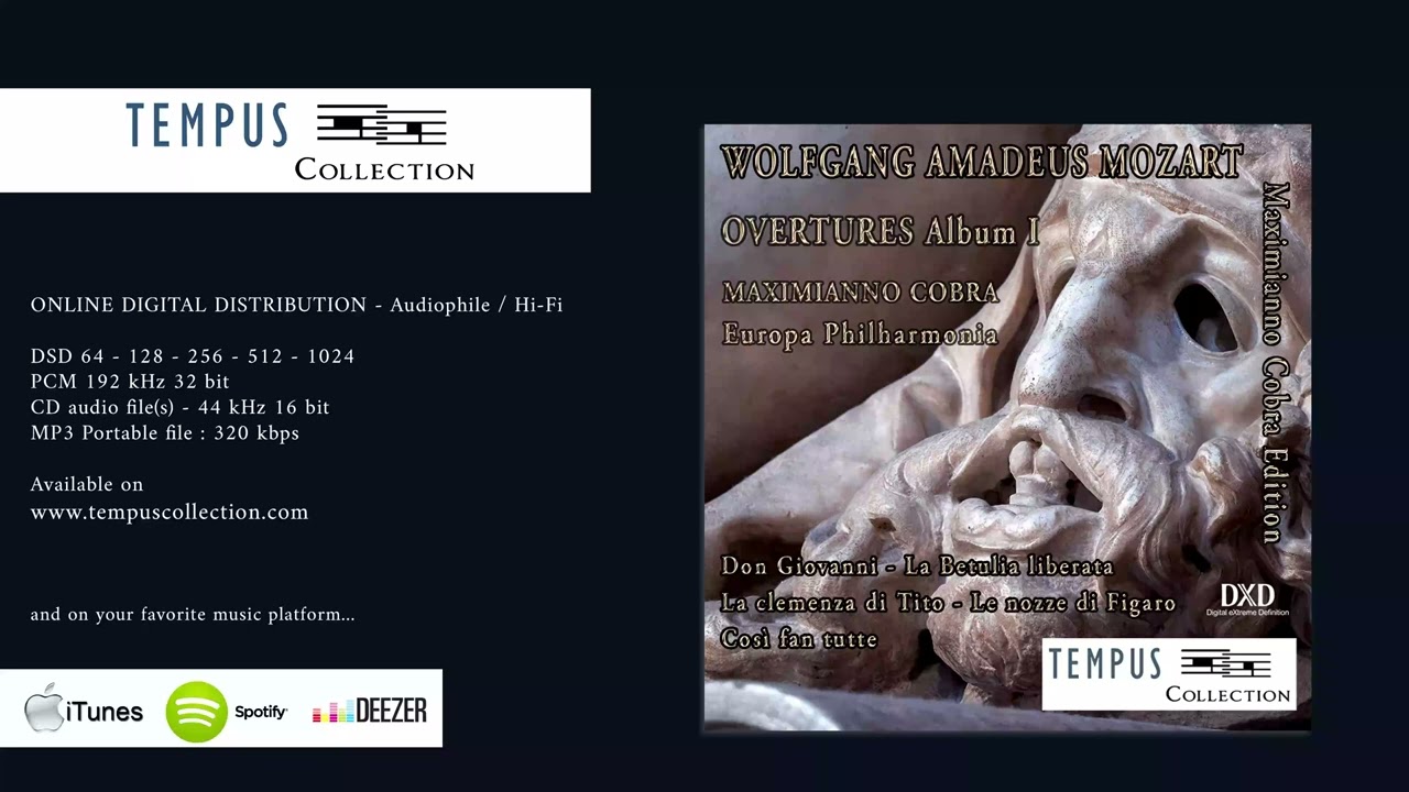 W. A. Mozart - Overtures Album I - Maximianno Cobra Edition - 2025 - 4K