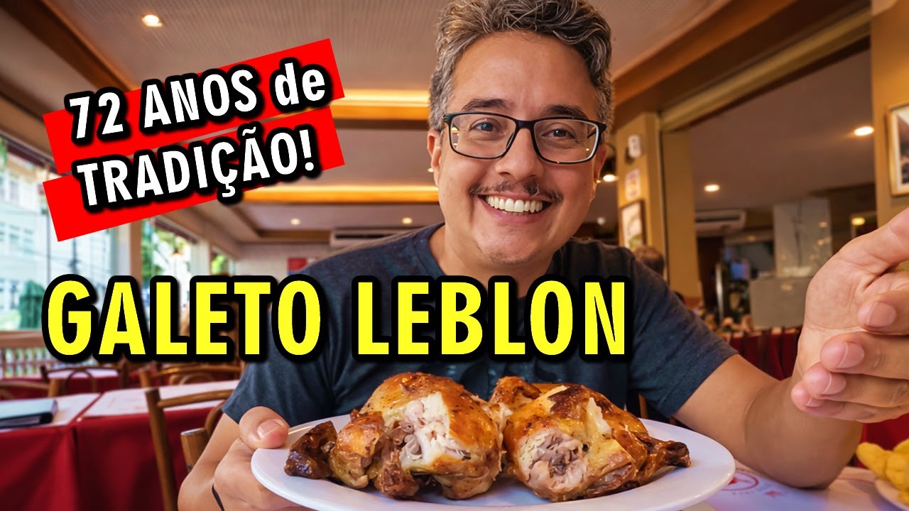 GALETO TRADICIONAL DESDE 1954 | GALETO LEBLON - 72 ANOS DE VIDA!