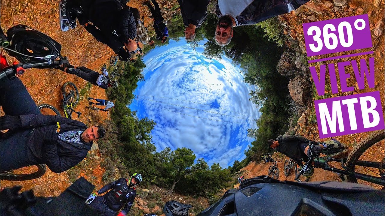 The MTB from 360° View via the best camera #insta360