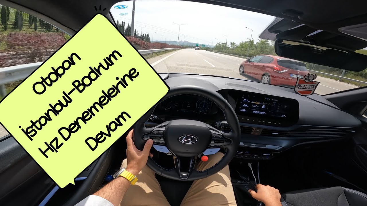 Kahreden Sürücüler ⛔️Hyundai İ20N Sürüş Son Hız CarVlog İstanbul - Bodrum Seyehat