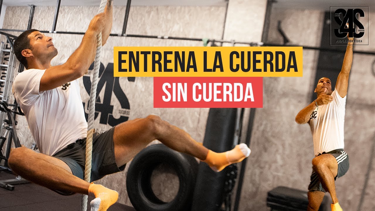 Ejercicios para mejorar la trepa de cuerda, ¡SIN CUERDA!| Sweat4Success