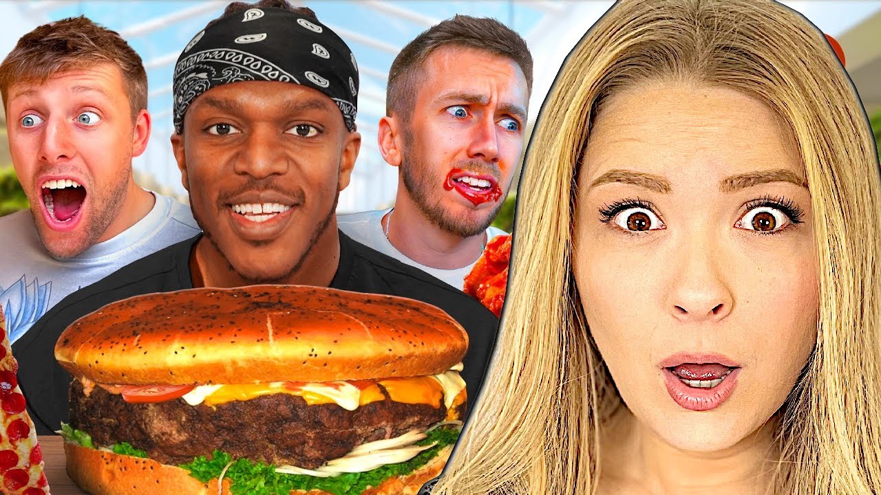 Americans React To SIDEMEN WORLD'S HARDEST FOOD CHALLENGE