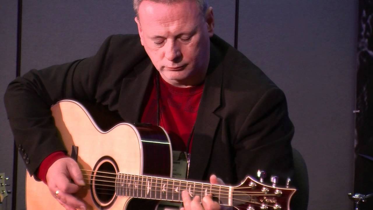 PRS SE Angelus Acoustic Demo with Tony McManus - PRS Guitars 2012 NAMM Press Conference