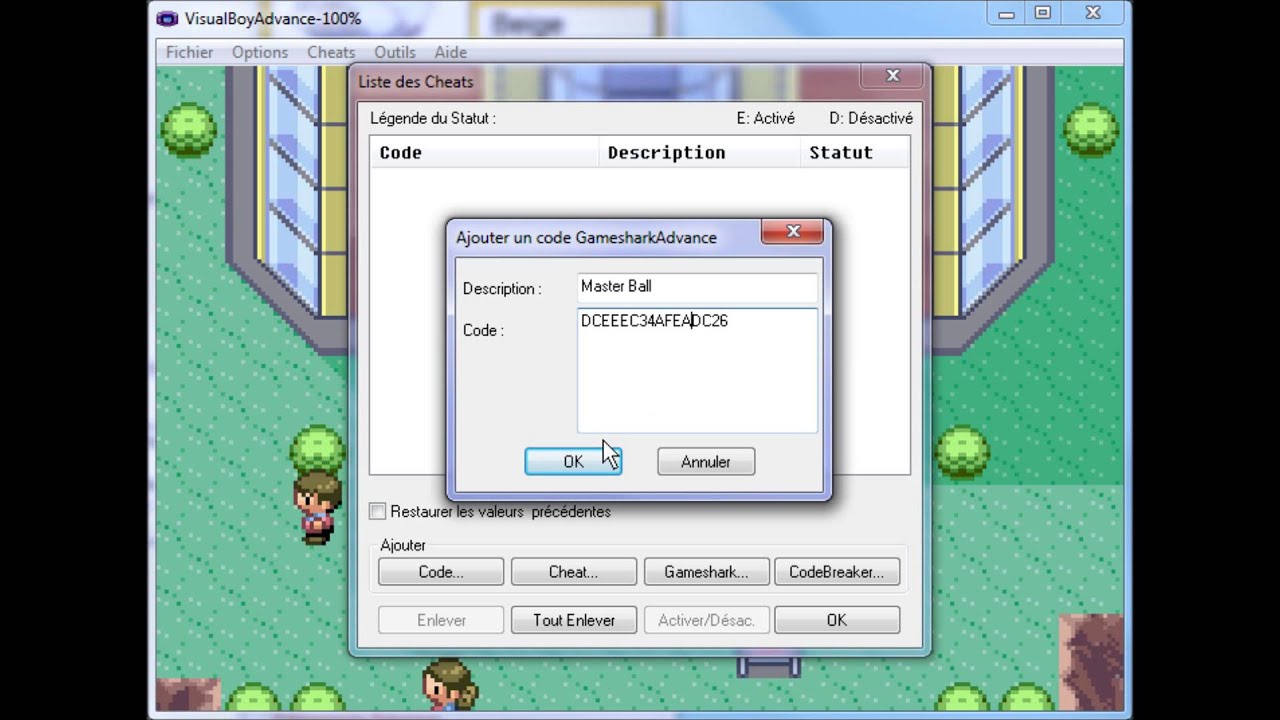 [TUTO FR] Cheat - Rendre ses objets infinis - Pokemon Saphir/Rubis