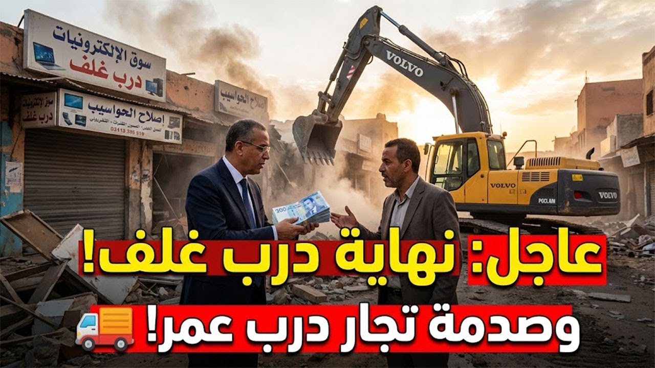 🏗️ واش بصح غيبنيو مول بلاصة درب غلف؟ شوفو شنو قررت الجماعة