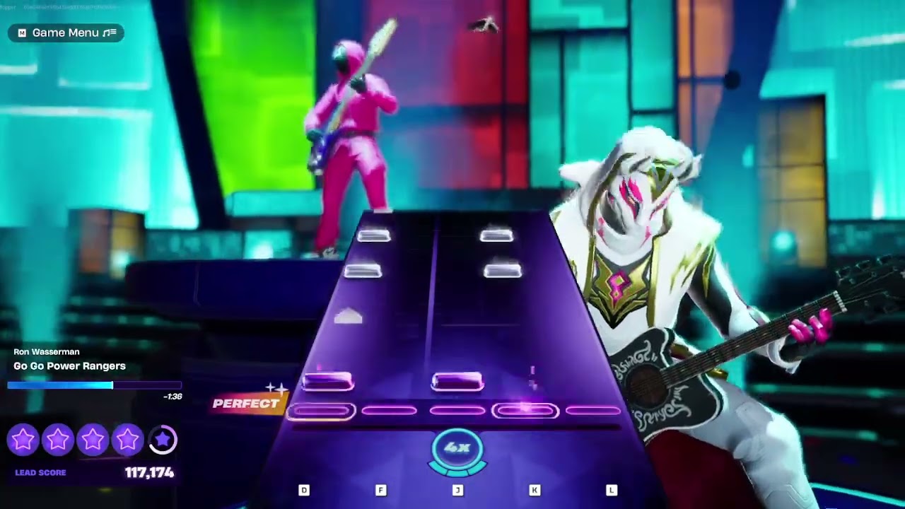 Fortnite Festival - Ron Wasserman- Go Go Power Rangers (Redux) - Expert Lead (99%)