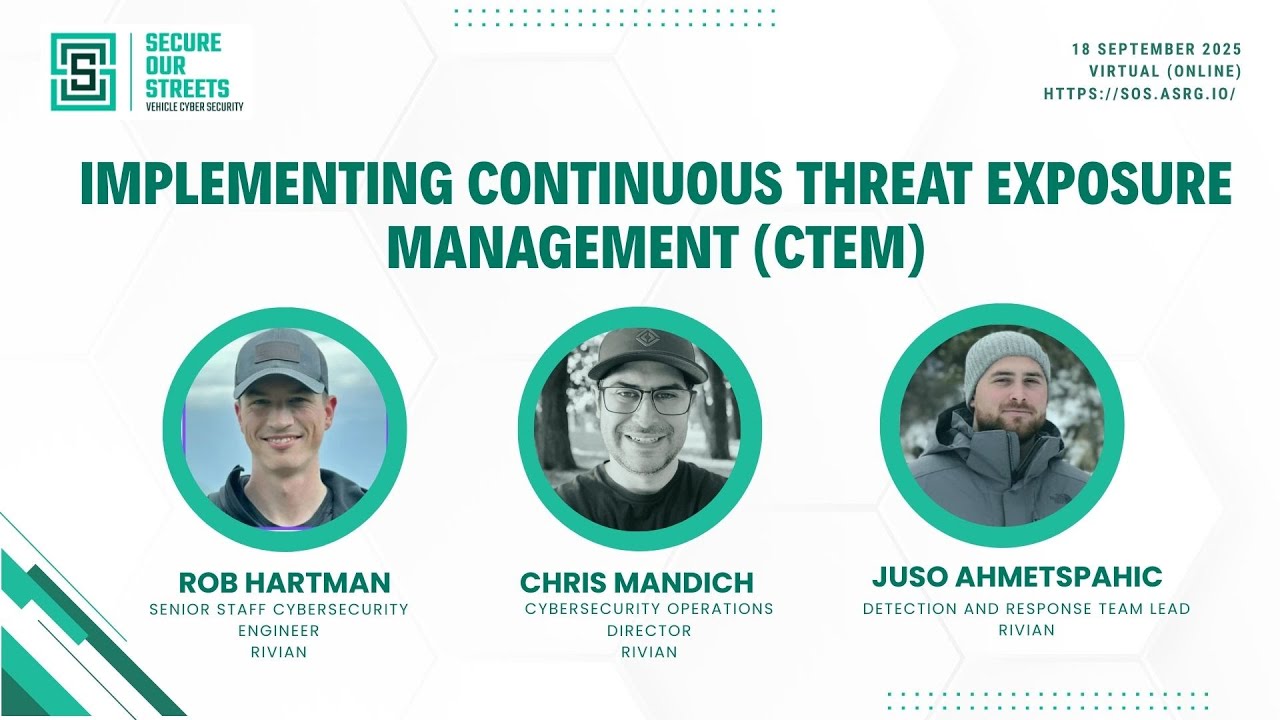 Implementing Continuous Threat Exposure Management CTEM