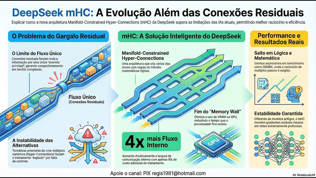 MHC: O Novo Horizonte da Arquitetura de IA pela DeepSeek