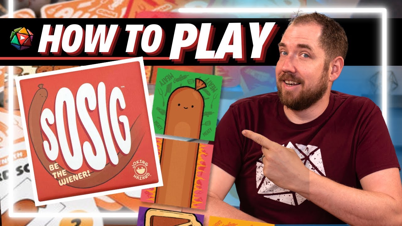 How to Play SOSIG | Fast, Interactive, Family Friendly | Board Game Tutorial