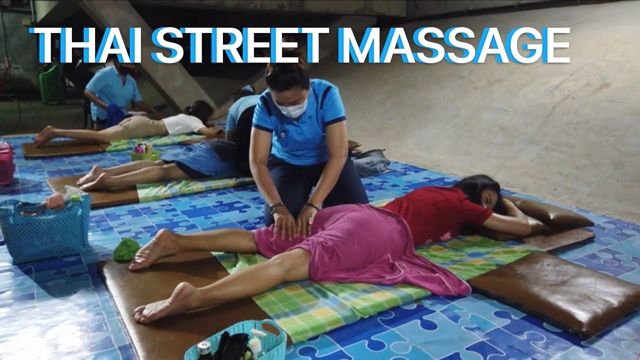 $4 THAI STREET MASSAGE by the River/ Strong back Head shoulder massage (Office syndrome massage)