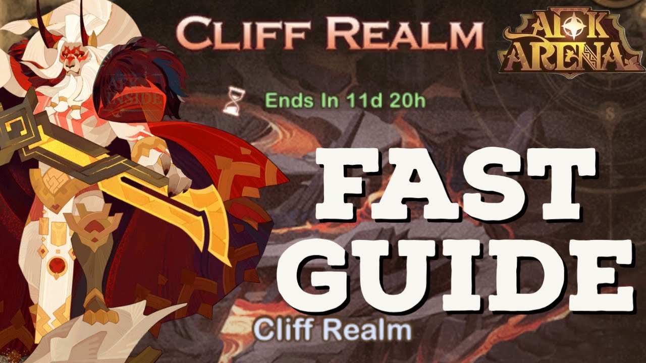 CLIFF REALM - VOYAGE OF WONDERS! FAST GUIDE [MICHAEL - AFK ARENA]