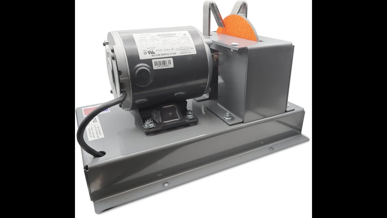 RGB 712 - Blade Grinder - How to change the stone / grinding wheel