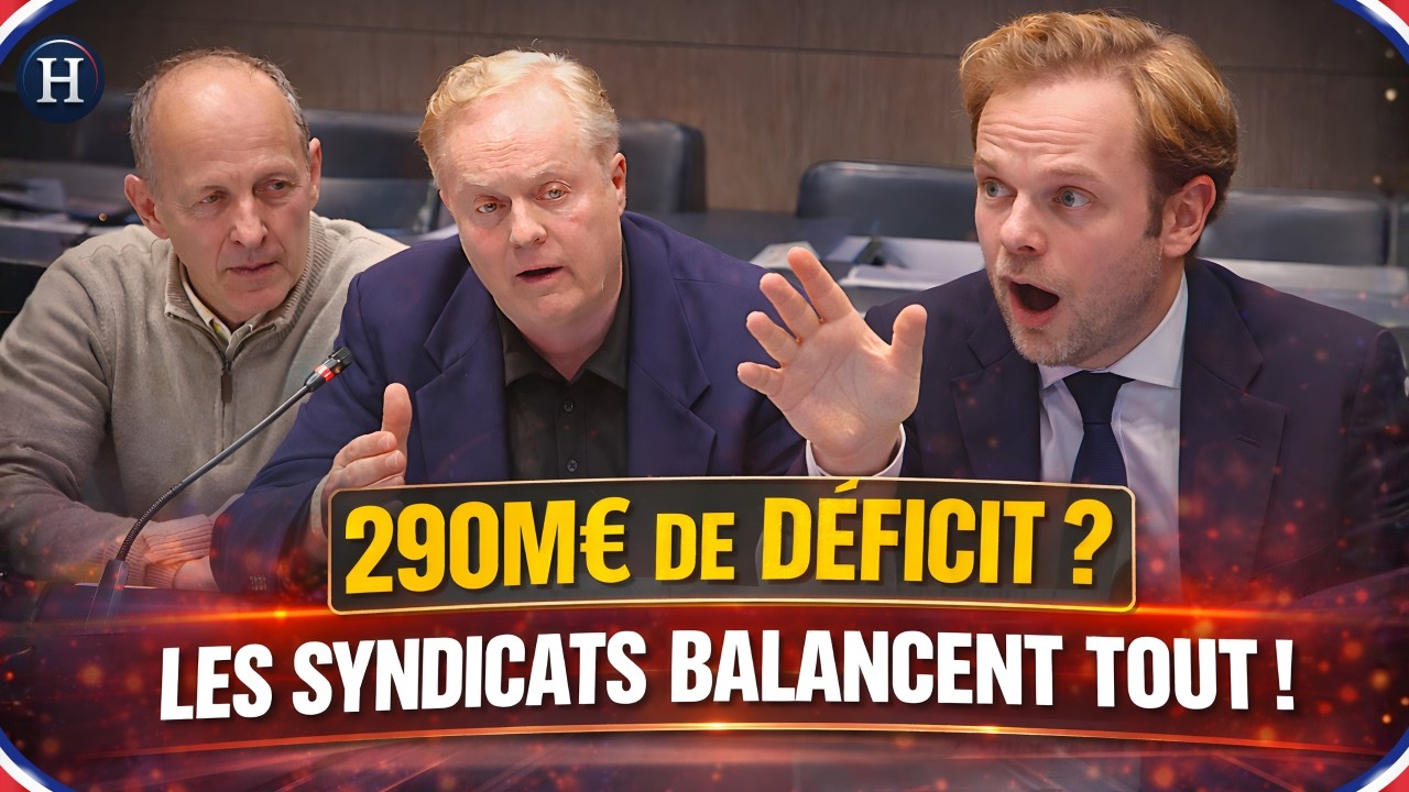FRANCE TV NOUS RACONTE DES CRAQUES ! : (LES SYNDICATS RÉVÈLENT LES 290M€ DE DÉFICIT)