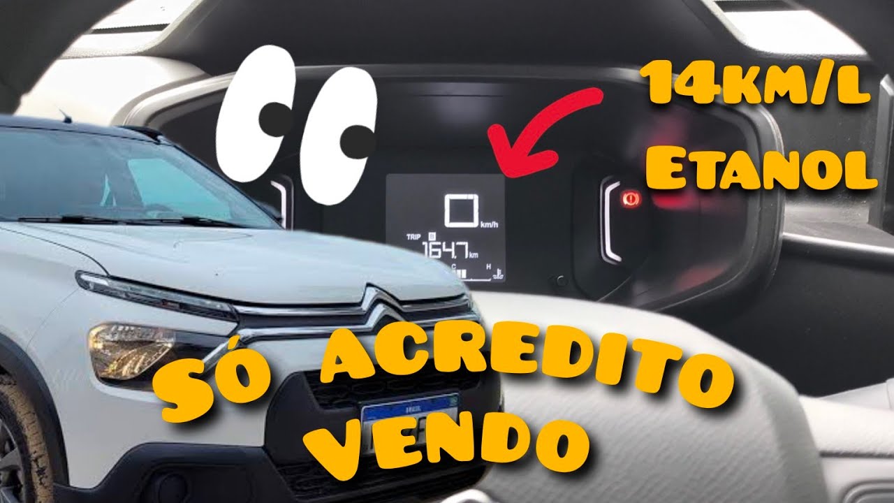 Consumo rodovi&aacute;rio do CITROEN C3 &eacute; bom?