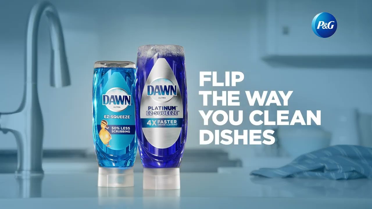 Dawn Platinum EZ-Squeeze &ndash; Flip the way you clean dishes :30