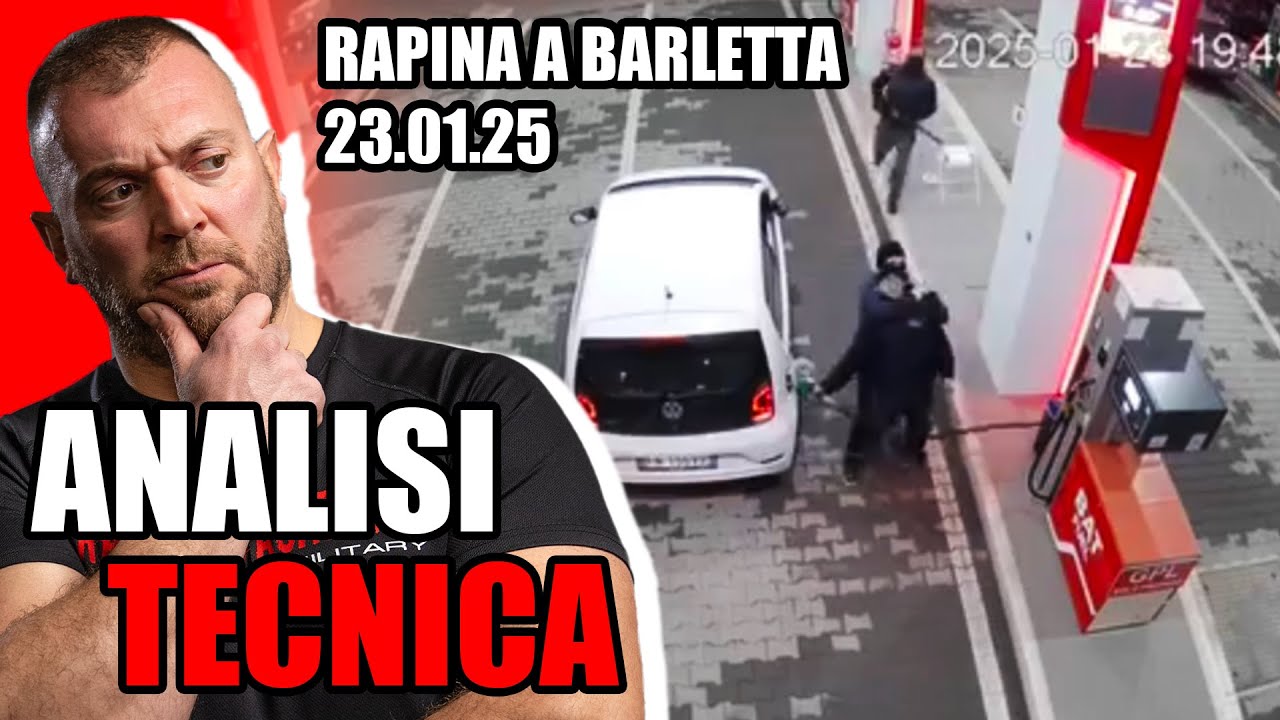 RAPINA a BARLETTA, ecco perché sono PROFESSIONISTI - La mia ANALISI TECNICA