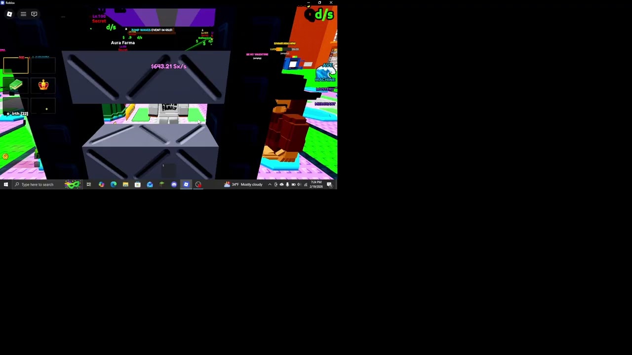trying to get celestial lucky block in escape tsunami for brainrots