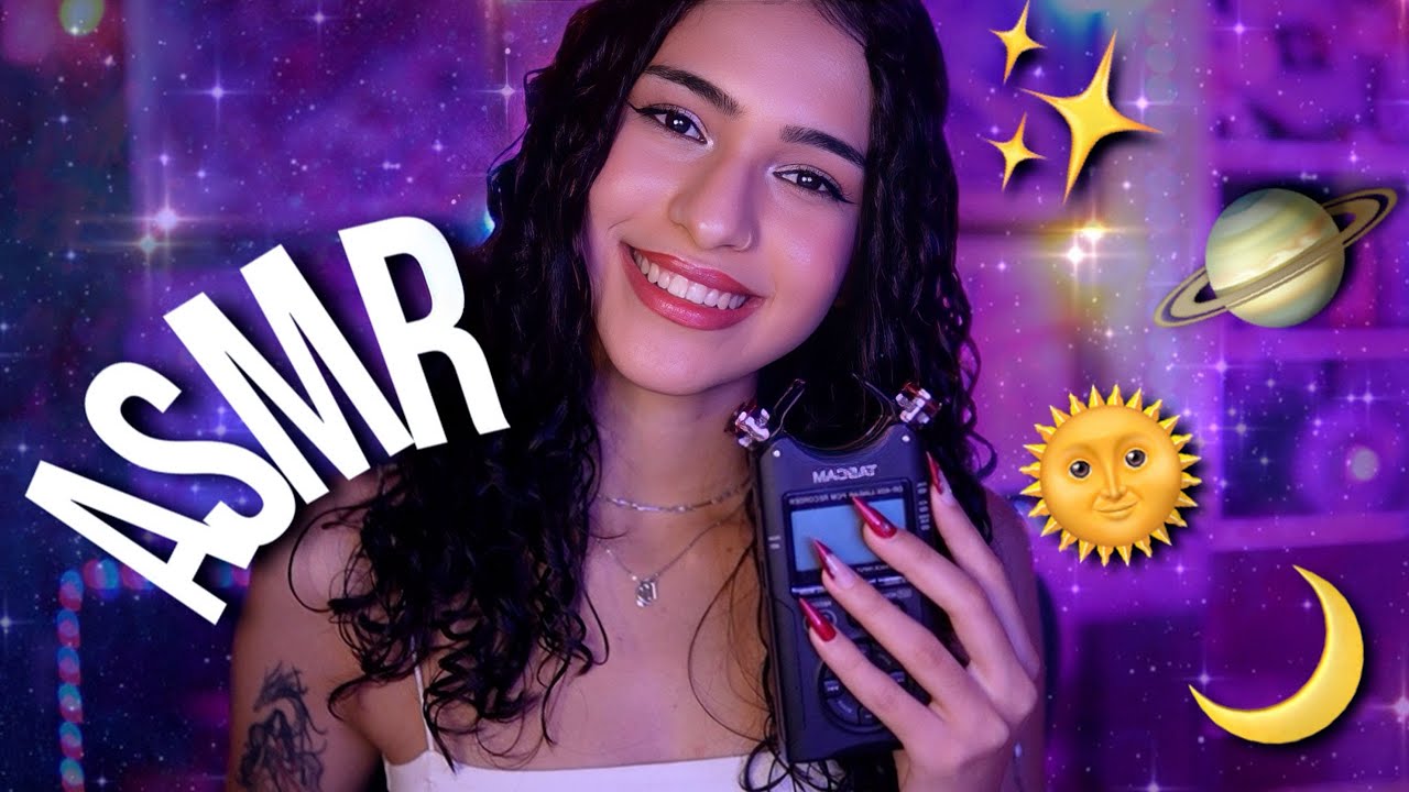 ASMR - CURIOSIDADES SOBRE O MUNDO 🌙 VOZ SUAVE DE ORELHA A ORELHA 💤  4K