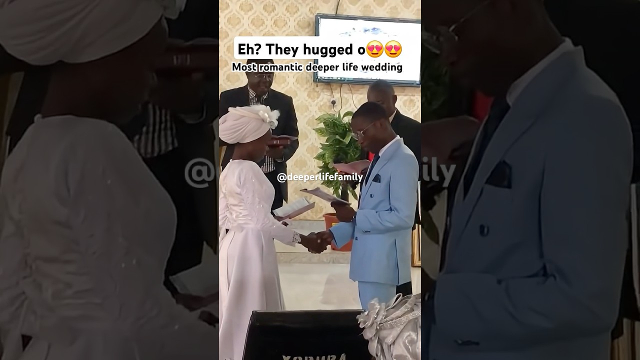 Most romantic deeper life wedding
